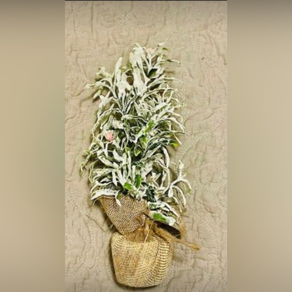 *Mini Artificial Frosty Herb Tree 10” - Picture 4 of 6